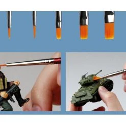 09900 | Trumpeter Master Tools Modeling Flat & Pointed Brush Set 7Pcs -Outlet Crafted Scale Store TRU 09900 52 1200x800 1