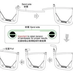 09930 | Trumpeter Master Tools Modelers Flexible Sandpaper Strip Holder -Outlet Crafted Scale Store TRU 09930 53 1200x800 1