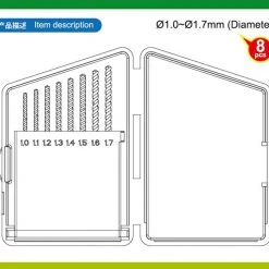 09955 | Trumpeter Master Tools 1.0, 1.1, 1.2, 1.3, 1.4, 1.5, 1.6, 1.7mm Craft Drill Set -Outlet Crafted Scale Store TRU 09955 52 1200x800 1