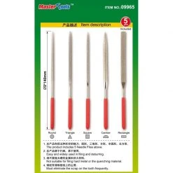 09965 | Trumpeter Master Tools Modelers Diamond File Assorted Set 5Pcs -Outlet Crafted Scale Store TRU 09965 53 1200x800 1